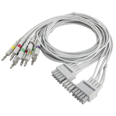 Leadwires de Mortara ECG 9293-041-50 Leadwires del ECG del plátano del IEC 4,0