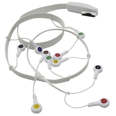 Cable del cable y de los Leadwires H3+ Mortara X12+ ECG de Mortara Holter ECG y Leadwires