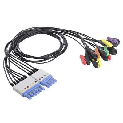 Conector de DG de los Leadwires de Radiatransparent ECG del estilo de Philips DG