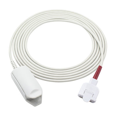 Punta de prueba roja del sensor SpO2 Rad-7 de la tecnología 2696 de for M-asi-mo Oxi-max Rad-8 Rad-8 11 Pin Adult Finger Clip SpO2