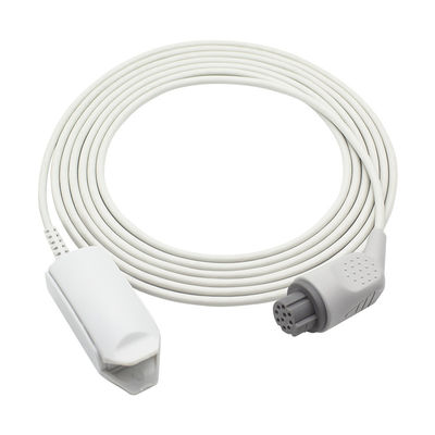 Punta de prueba reutilizable del finger del sensor SpO2 AS/3 de GE OXY-F4-N TS-F4-N CS/5 Óscar 10 Pin Adult Spo 2