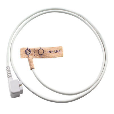 Tela elástica adulta disponible disponible de la piel del recién nacido del sensor 570SD del oxímetro del pulso del sensor SpO2 6pin de CSI