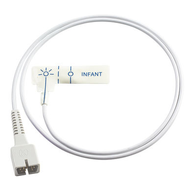 Sensor desechable de SpO2 para niños con tecnología digital espuma blanca para ECG1200G PM50 PM60D