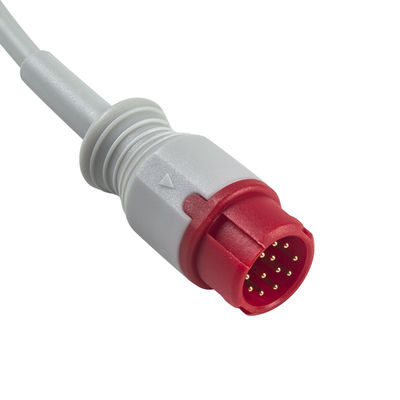 Cable de extensión compatible del cable 989803199741 12pin los 0.3m IBP del adaptador de Philips IBP