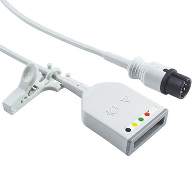 Cable del cable AAMI 6Pin ECG de Mindray 0012-00-1255-01 TPU ECG Trunck