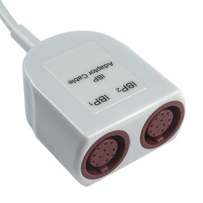 El adaptador de TPU IBP telegrafía 12pin el cable del transductor del conector macho IBP