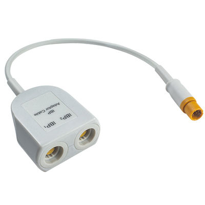 De S-iemens Drager IBP del adaptador 7 cables dual compatible del transductor de la presión arterial de la extensión del perno del cable a 7 del perno IBP