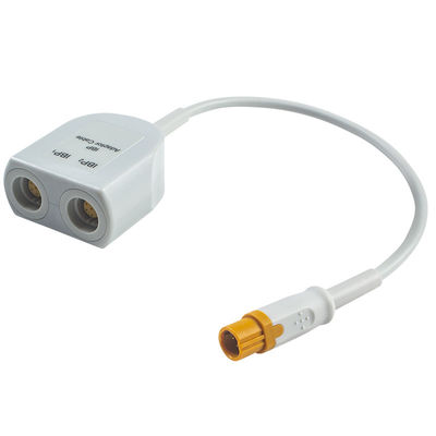 De S-iemens Drager IBP del adaptador 7 cables dual compatible del transductor de la presión arterial de la extensión del perno del cable a 7 del perno IBP