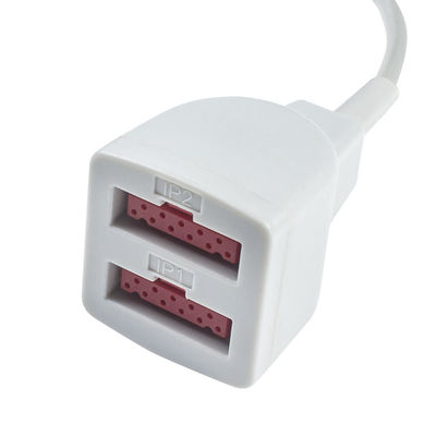 GE Marquette 	Cable de extensión dual del transductor 2103966-001 11pin del cable 2005772-001 del adaptador de IBP
