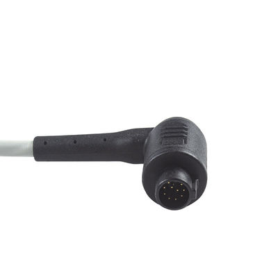 El IEC del miembro del cable de Corpuls 3 ECG y de la ventaja de los Leadwires 4 acorta 11pin el cable del conector ECG
