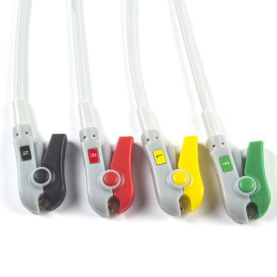 El IEC del miembro del cable de Corpuls 3 ECG y de la ventaja de los Leadwires 4 acorta 11pin el cable del conector ECG