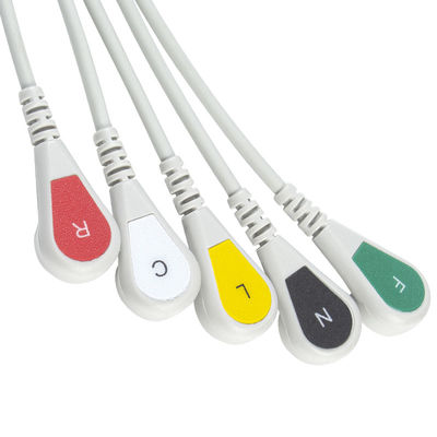 Mindray Datascope 040-000963-00 cables de EA6252B ECG y conectores ECG de los Leadwires 12pin telegrafía la broche del IEC de 5 ventajas