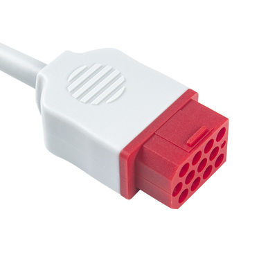 Los cables y los Leadwires del modelo nuevo BM3 BM5 ECG de Bionet rompen ECG telegrafían 3 el conector pin del IEC 12 de la ventaja