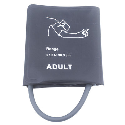puño reutilizable del monitor de la presión arterial de Bladderless tubo adulto genérico adulto del puño de los 25-35cm NIBP del solo