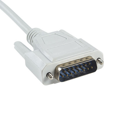 Carewell 1101 1103 IEC del cable y de los Leadwires del ECG del cable DB15Pin del ECG