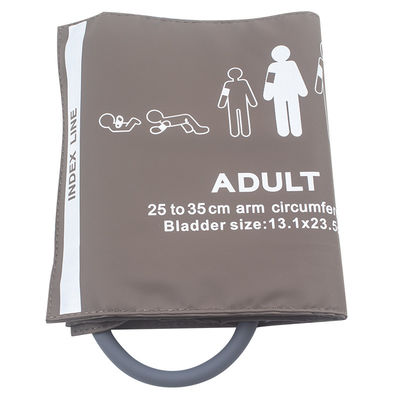 Solo puño de la presión arterial del tubo TPU los 25-35CM TPU del puño reutilizable del adulto NIBP