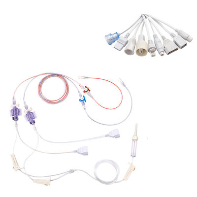 Tipo doble dual transductor invasor disponible del PB de PVB de la presión arterial para el cable del adaptador de IBP