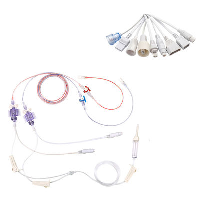 Tipo ternario Transductor IBP desechable de presión arterial P-Hilips para el cable de adaptador IBP