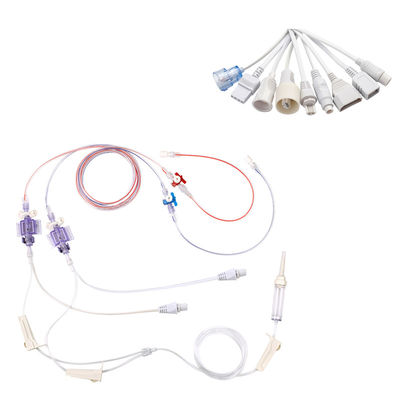 MEDEX MD Tipo doble doble doble Transductor IBP desechable Transductor de presión arterial para el cable del adaptador IBP