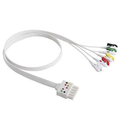 Cable y Leadwires disponibles de la ventaja ECG de los Leadwires de Siemens ECG 5