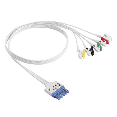 Philips 989803174211 989803173131 5 IEC disponible del estilo de DG del dinar del clip del capturador del cable de la ventaja ECG