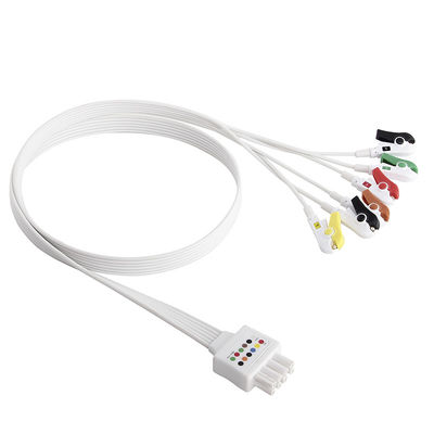 Leadwire disponible compatible DLP-06-BF-MXAN-0100 de Nihon Kohden ECG