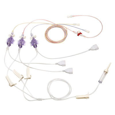 PVB PB Tipo ternario Transductor IBP desechable Transductor de presión arterial para el cable de adaptador IBP