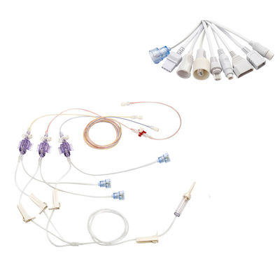 Transductor IBP desechable Transductor de presión arterial tipo Abbott Ternary