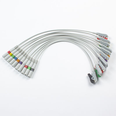Broche de los adaptadores 989803101701 40498E 4.00M M ECG de la coleta de las piezas de ECG al adaptador de conector banana
