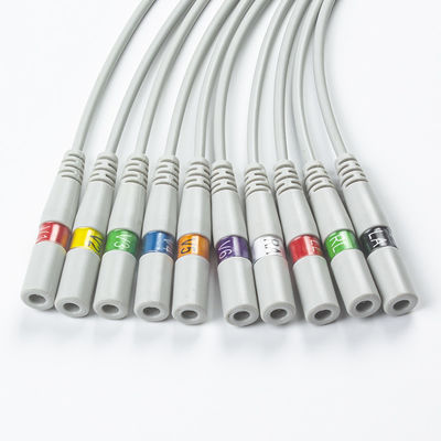 Broche de los adaptadores 989803101701 40498E 4.00M M ECG de la coleta de las piezas de ECG al adaptador de conector banana