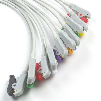 Broche de los adaptadores 989803101701 40498E 4.00M M ECG de la coleta de las piezas de ECG al adaptador de conector banana