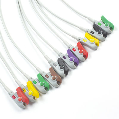 Aguja de plátano para clip Adaptador de ECG Adaptadores de cola de cerdo 3.00MM Conector de electrodo de ECG IEC