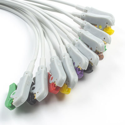 Aguja de plátano para clip Adaptador de ECG Adaptadores de cola de cerdo 3.00MM Conector de electrodo de ECG IEC