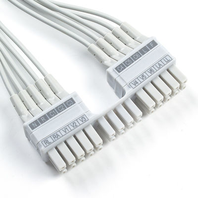 Mortara Burdick 10 Plomo ECG Cables de plomo ECG Cables de plomo 9293-041-50 9293-046-60 Para el ELI 150C