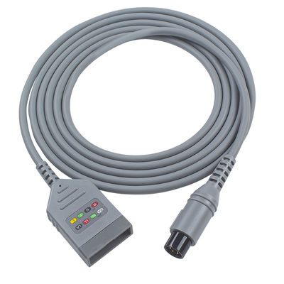 IVY Biomedical 590478 ECG Trunck telegrafía 4 el cable de la ventaja AHA 3.0Meters ECG