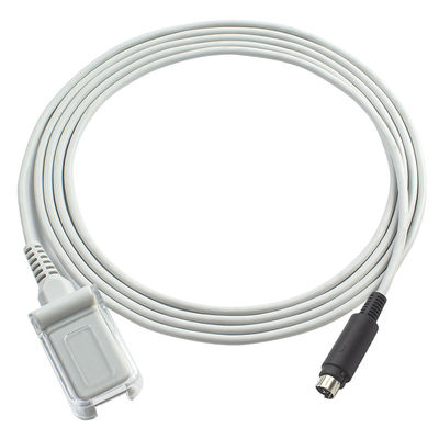 El sensor de Biosys SpO2 telegrafía 6 el cable de extensión de Pin To DB9 SpO2 los 2.4M TPU