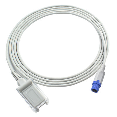 Tecnología compatible 3M Cable de Digitaces del cable del sensor SpO2 de Newtech