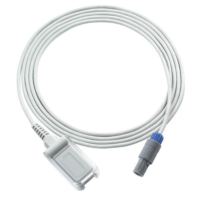 Bioluminescencia N-ellcor No Oxi-max Spo2 Sensor Cable 5 Pin Lemo Conector