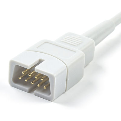 MEK SpO2 Sensor de oxímetro de pulso reutilizable Cable MP 1000 MP110 MP400 MP 500 9 Pin