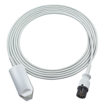 Anke 6 pin Reutilizable SpO2 Sensor ASC-553 ACS-553A AAMI 6pin Conector Adulto Proba de punta blanda SpO2