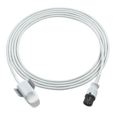 Anke 6 pin Reutilizable SpO2 Sensor ASC-553 ACS-553A AAMI 6pin Conector Adulto Proba de punta blanda SpO2