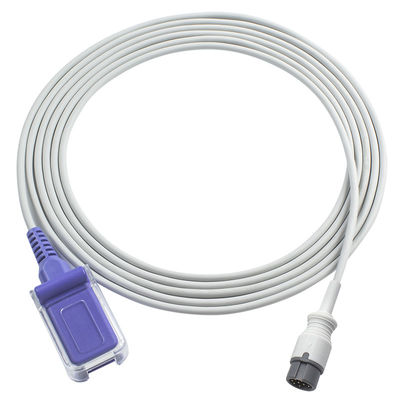 Cable de sensor SpO2 de Mindray Ne-llcor O-ximax adaptador Cable de 8 pines 2.4M