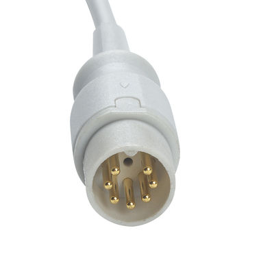 Senzor de SpO2 de Schiller 7 pines Argus CM8 SM783 SM784 SM785 TM910 Cable de sonda SpO2