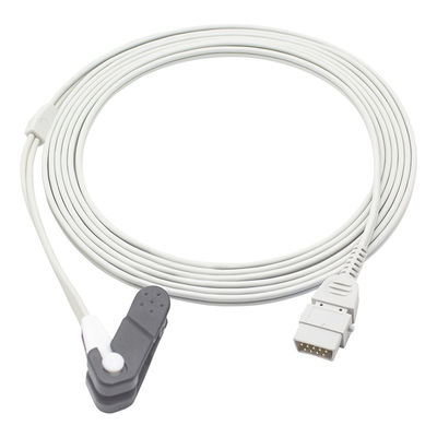 Huntleigh Reutilizable Spo2 Sensor 9 Pin Smartsigns Mp1 Mp1r Acc-Vsm-171 1m corto
