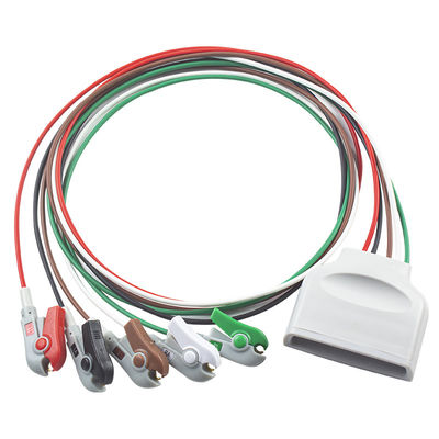 P-hilips MX40 Telemetría ECG Cables de conducción del paciente 5 Cables de conducción del ECG 989803171831
