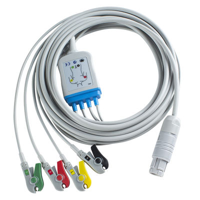 Primedic Defibrillador ECG Cable y cables de conducción 16Pin ECG directamente en la máquina 4canal ECG Cable