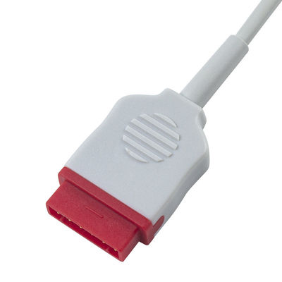 Cable de adaptación de GE IBP 2*Ph-Ilips 4pin Cable de extensión IBP 350cm Para clínicas / hospitales