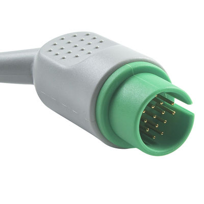 TPU Spacelabs Compatible 3 AHA grabador de cable de plomo