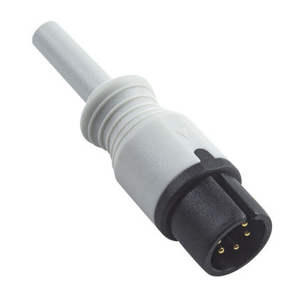 Edan Compatible de conexión directa de ECG Cable y cables de conducción 6Pin Universal AAMI 3Lead AHA Snap