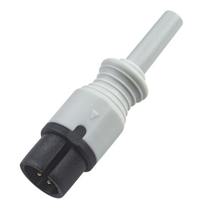 Edan Compatible de conexión directa de ECG Cable y cables de conducción 6Pin Universal AAMI 3Lead AHA Snap